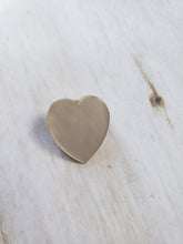 Load image into Gallery viewer, Vintage Victorian Mother of Pearl MOP Heart Brooch Pin, Estate Jewelry, Vintage Brooch, Mothers&#39; Day gift, gift for mom, Edwardian, tiny pin