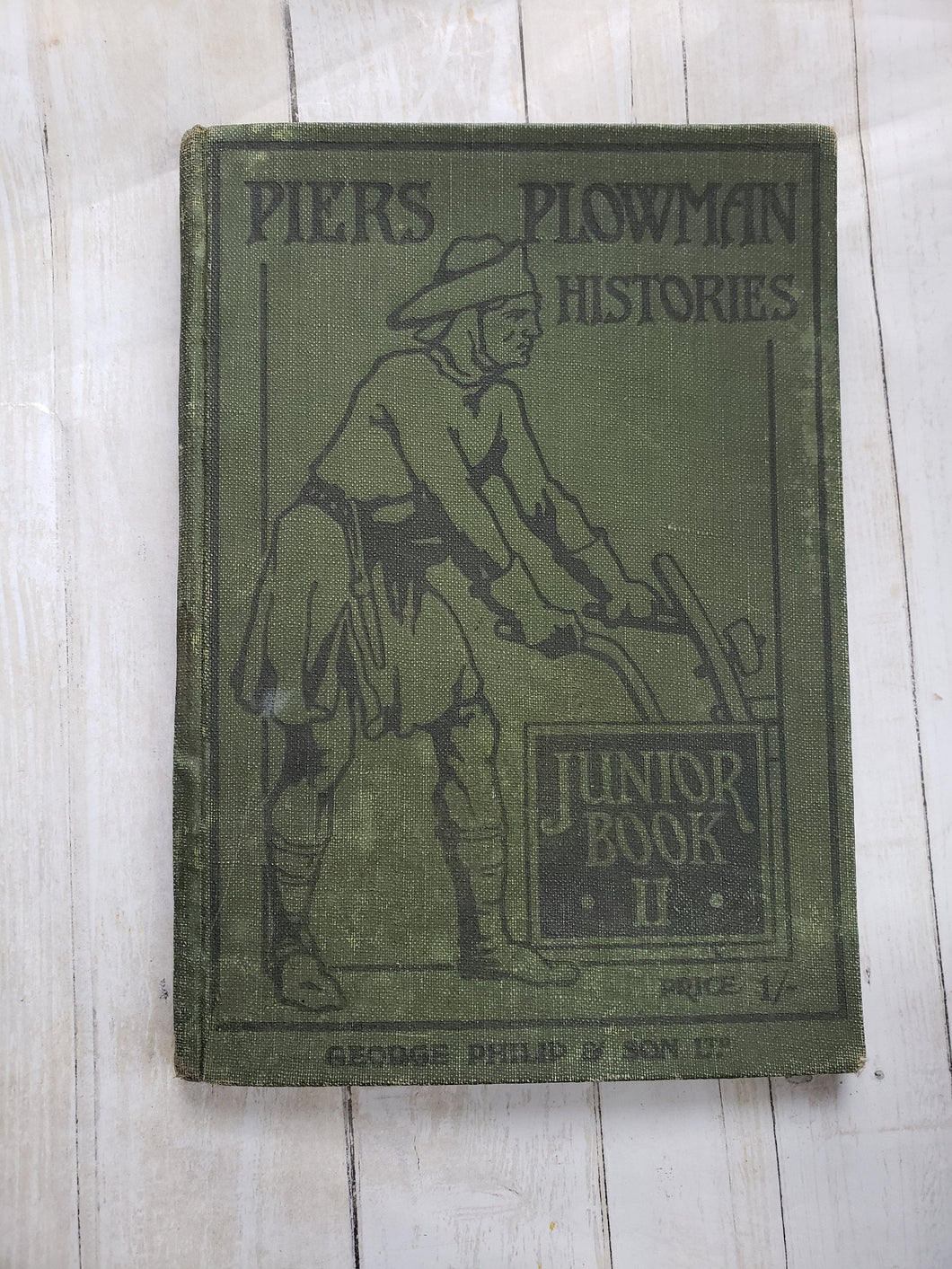Piers Plowman Histories, Greek Roman and Old English History , 1900s, Colour Plates, colour plates, vintage school book, antique history