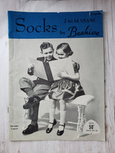 Load image into Gallery viewer, Vintage Knitting and Crochet Booklets - craft booklets, instruction booklets, how to, vintage craft patterns, craft manuals, sock patterns
